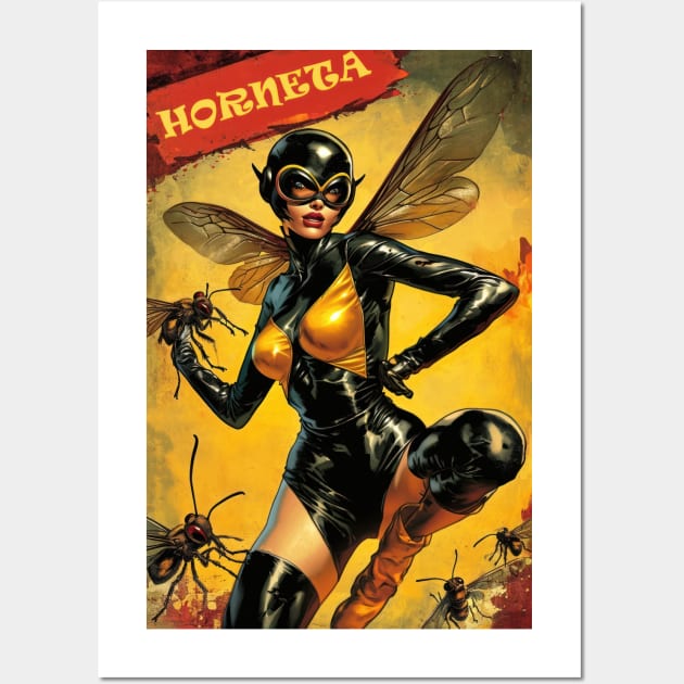 Horneta: The Sting of Justice Wall Art by TooplesArt